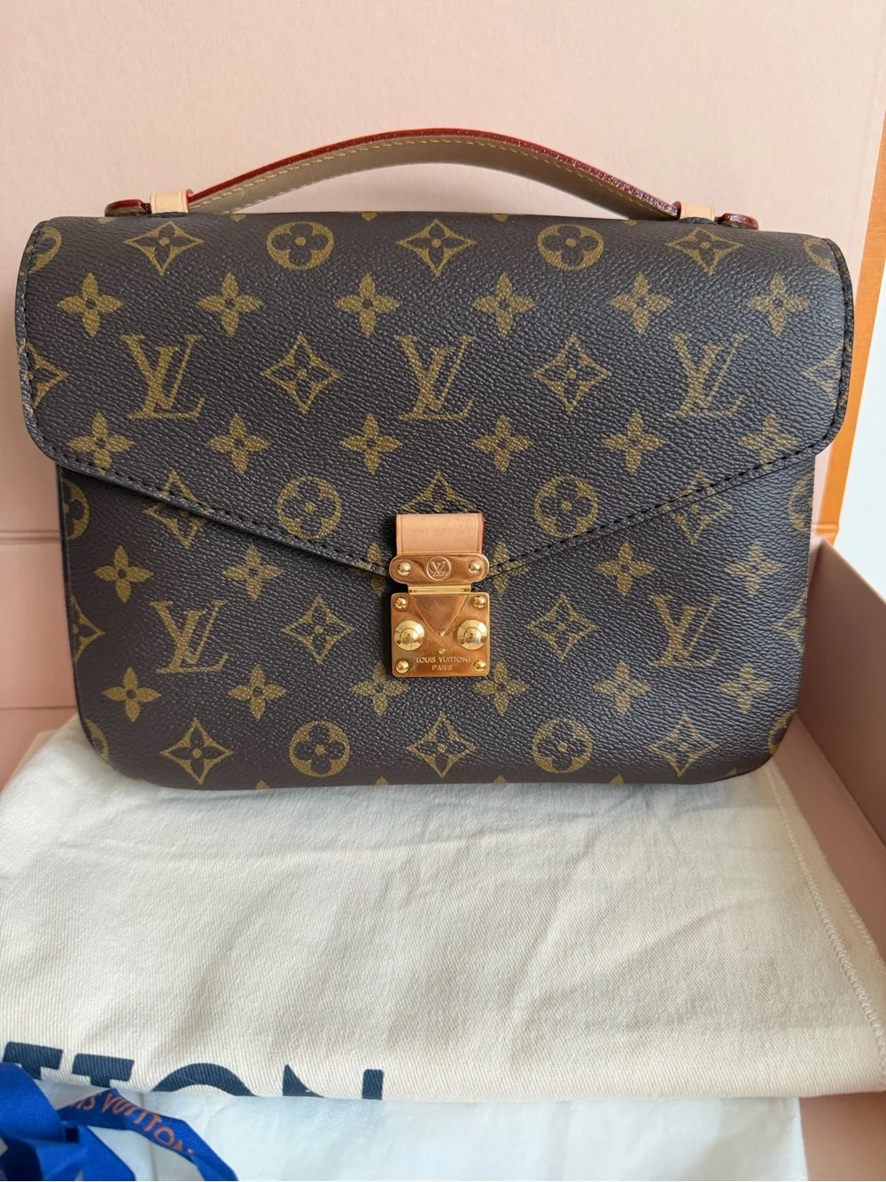 Louis Vuitton Monogram Canvas pochette Metis